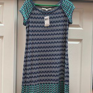 Cap sleeved, shift dress NWT